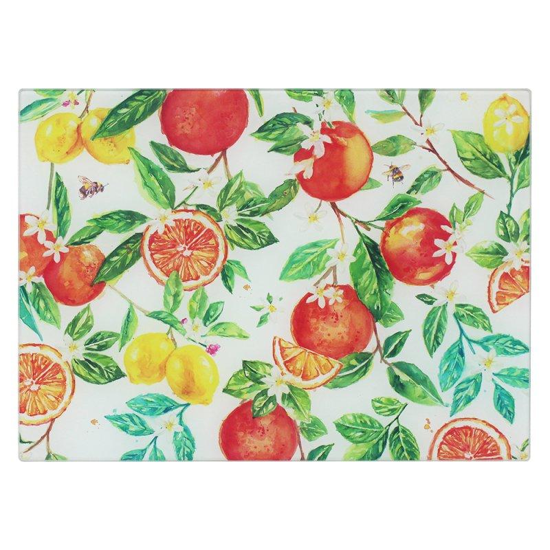 lesser & pavey ORANGES & LEMONS CUTTING BOARD LP96941