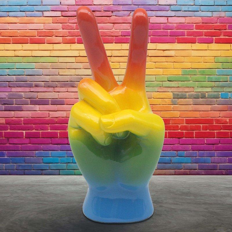 lesser & pavey PEACE DRIPART RAINBOW 23CM LP75426