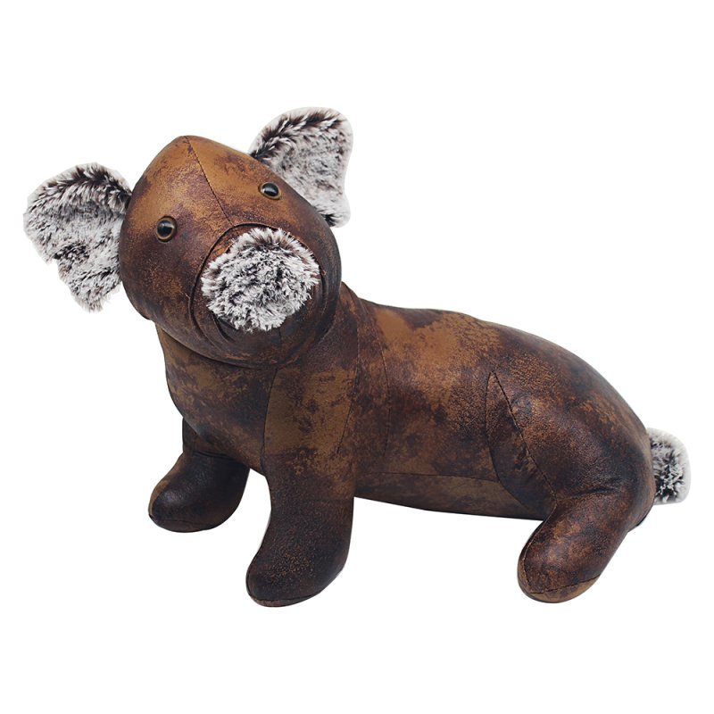 lesser & pavey PIG DOORSTOP BROWN LP72508