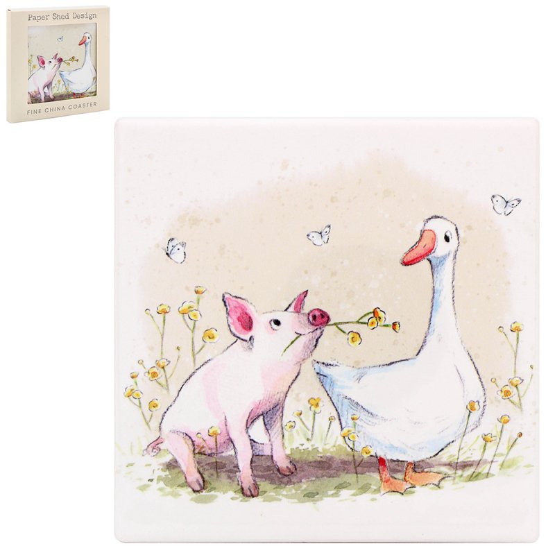 Lesser & Pavey PIG & DUCK COASTER LP96412