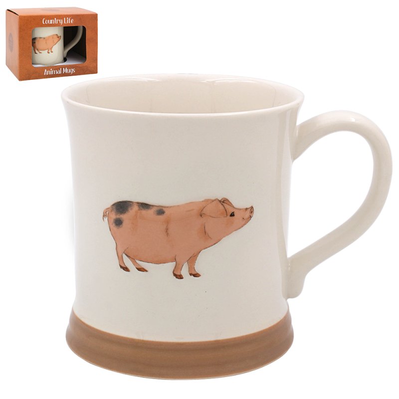 Lesser & Pavey PIG MUG EMBOSSED LP75113