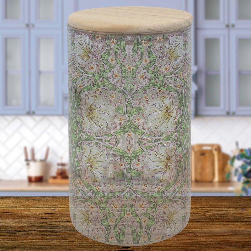 lesser & pavey PIMPERNEL CANISTER LGE GLASS LP76649