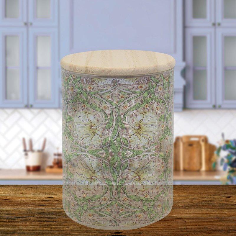 lesser & pavey PIMPERNEL CANISTER MED GLASS LP76648