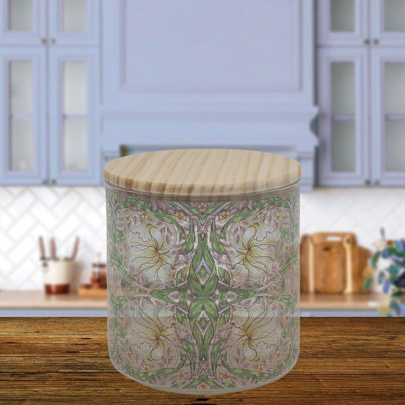 lesser & pavey PIMPERNEL CANISTER SML GLASS LP76647