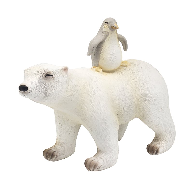 Lesser & Pavey POLAR BEAR WITH PENGUIN LP74120