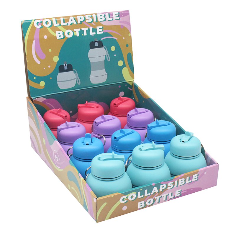 Lesser & Pavey POP UP WATER BOTTLES 4 ASST LP75654