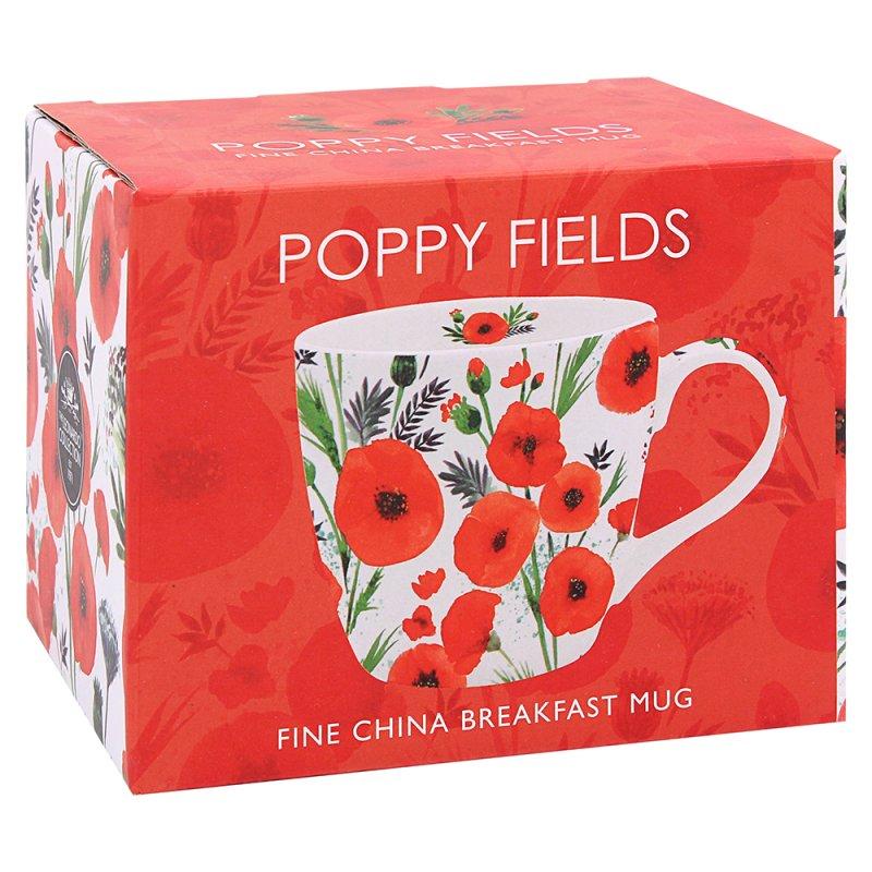 Lesser & Pavey POPPY BREAKFAST MUG LP96241