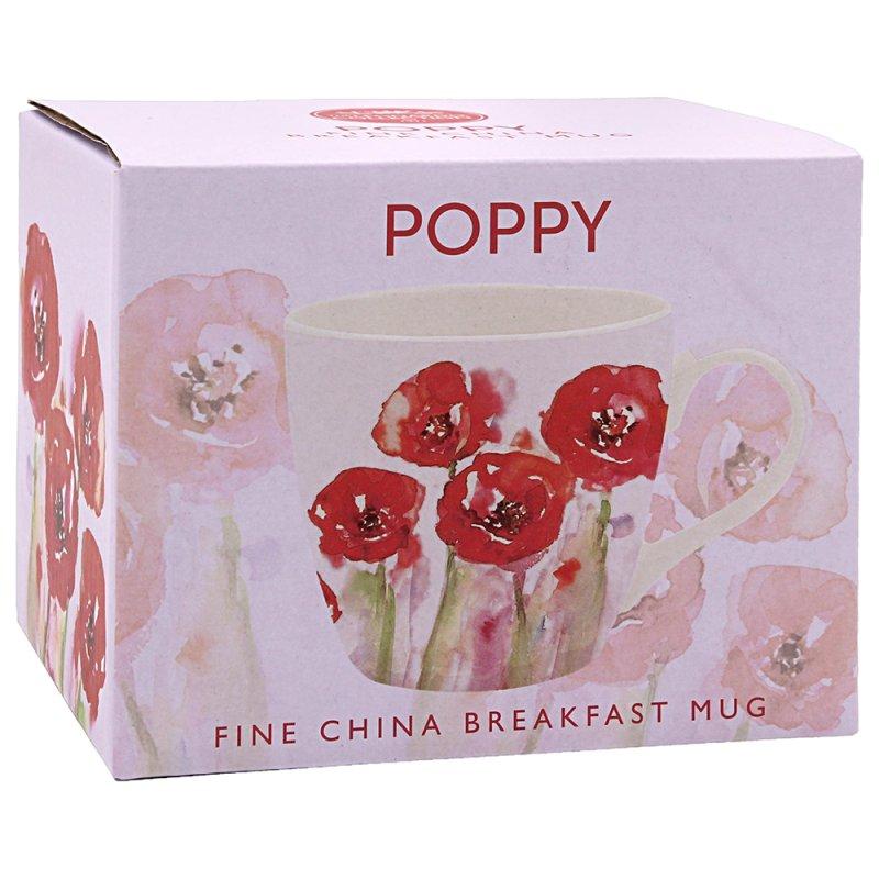 Lesser & Pavey POPPY BREAKFAST MUG LP96625