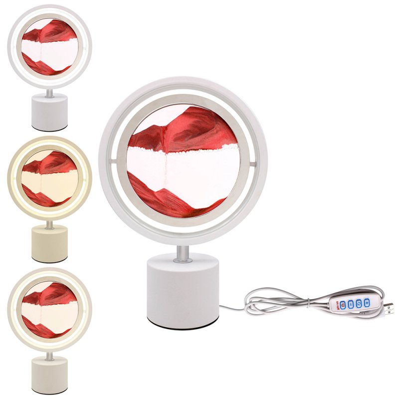 lesser & pavey QUICKSAND LAMP RED LP72565