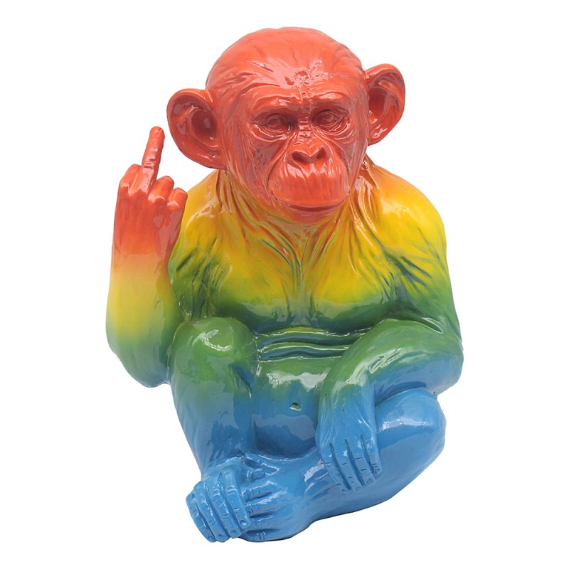 Lesser & Pavey RAINBOW MONKEY 22CM LP75422