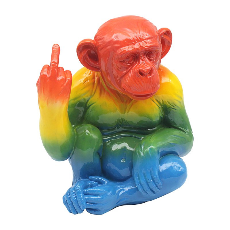 Lesser & Pavey RAINBOW MONKEY 28CM LP75423