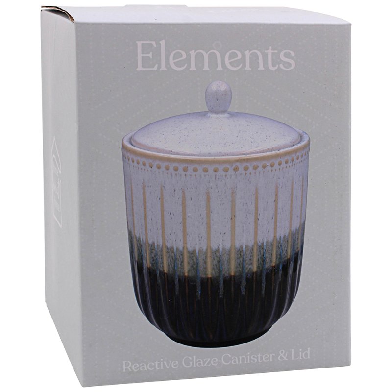 Lesser & Pavey REACTIVE GLAZE COVERED JAR LP74424