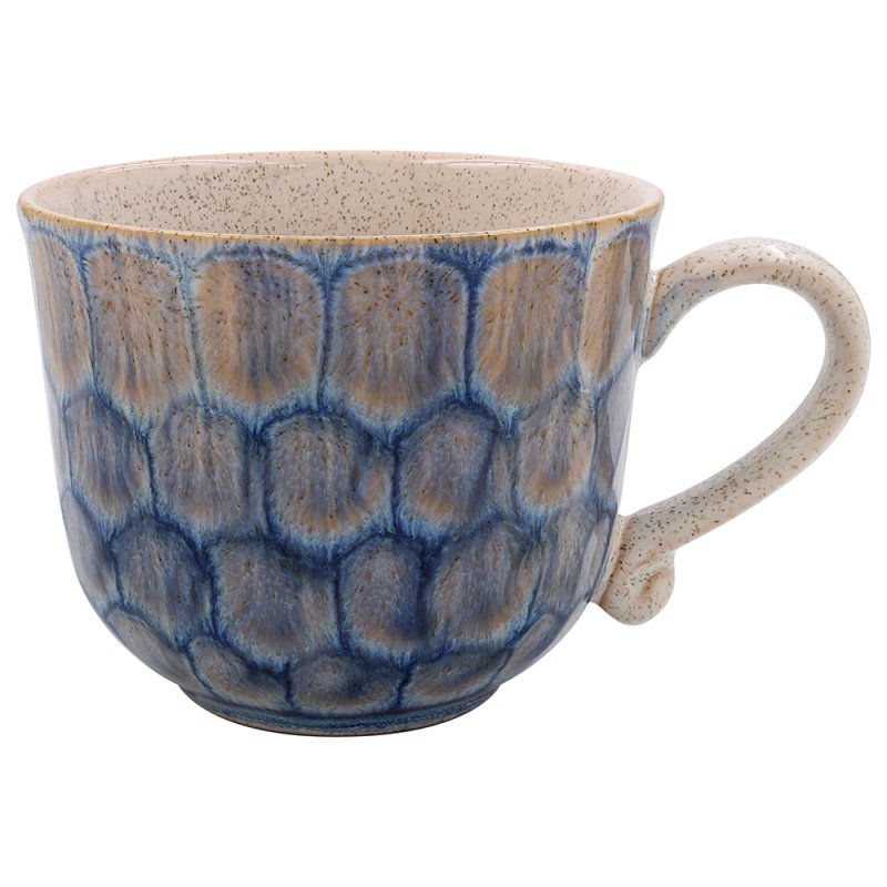 Lesser & Pavey REACTIVE GLAZE MUG - BLUE LP74395