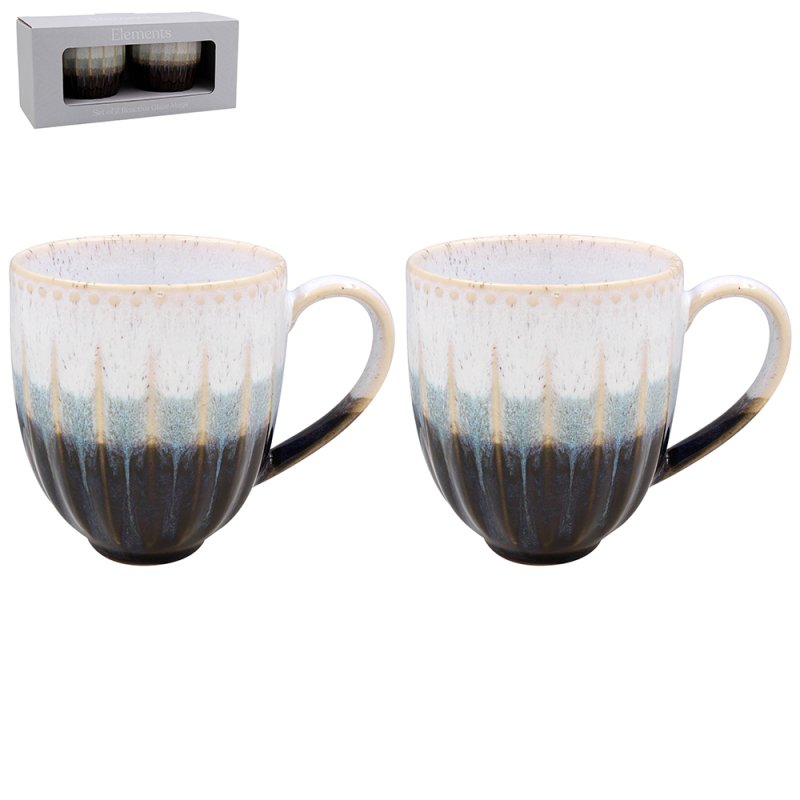 Lesser & Pavey REACTIVE GLAZE MUGS S2 LP74419