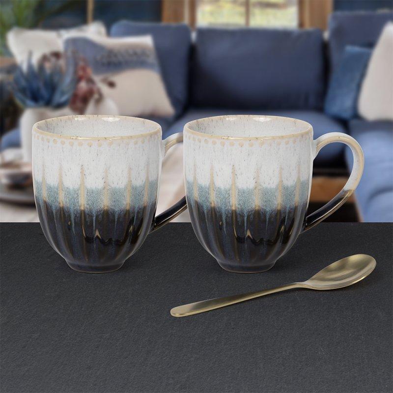 lesser & pavey REACTIVE GLAZE MUGS S2 LP74419
