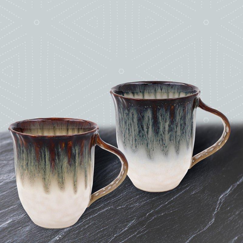 lesser & pavey REACTIVE GLAZE MUGS SET OF 2 LP73592