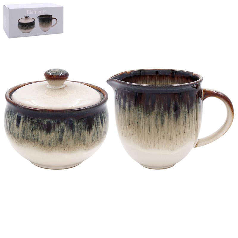 Lesser & Pavey REACTIVE GLAZE SUGAR&CRM SET LP73420