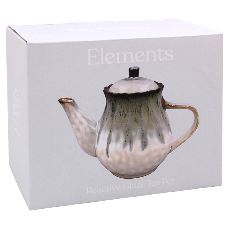Lesser & Pavey RECTIVE GLAZE TEA POT LP74415