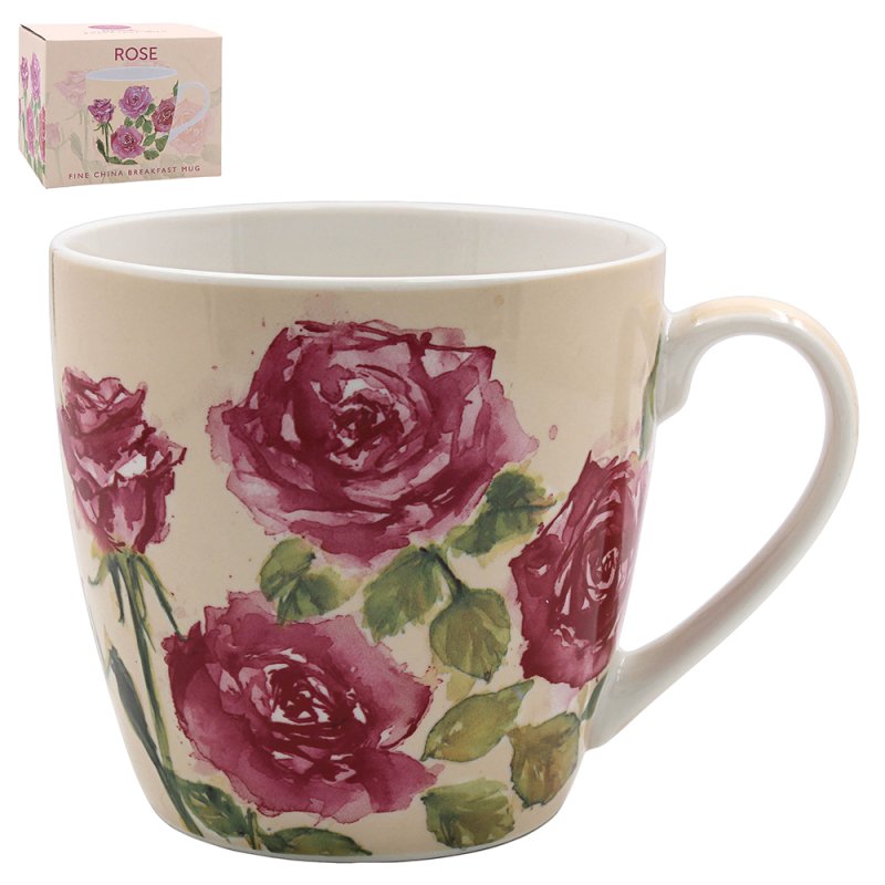 lesser & pavey ROSE BREAKFAST MUG LP96630