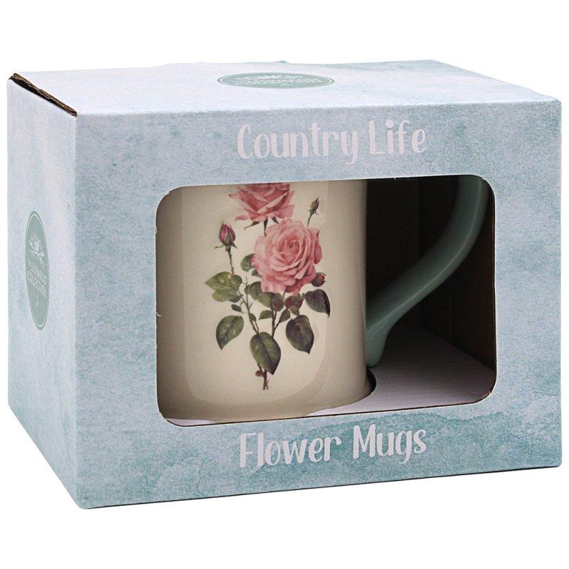 Lesser & Pavey ROSE MUG EMBOSSED LP75125