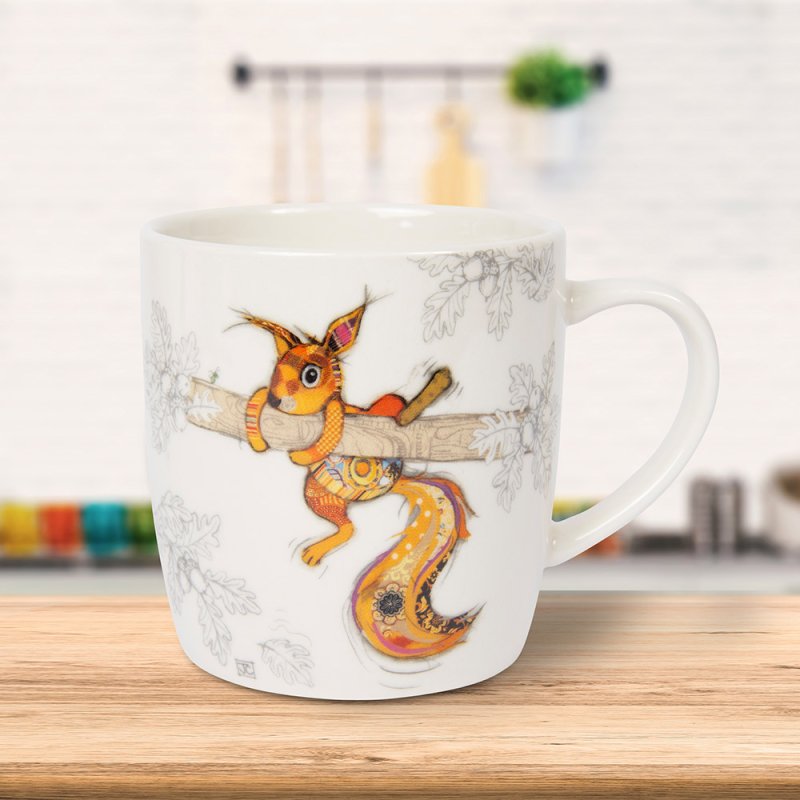 lesser & pavey SAMMY SQUIRREL MUG LP34170