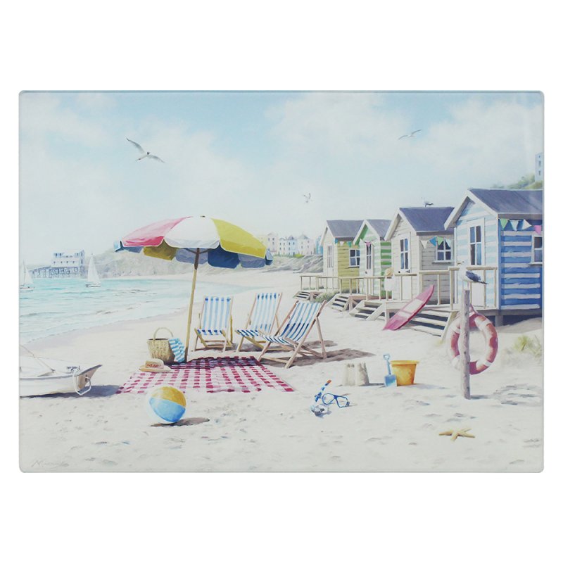 lesser & pavey SANDY BEACH CUTTING BOARD LP96872