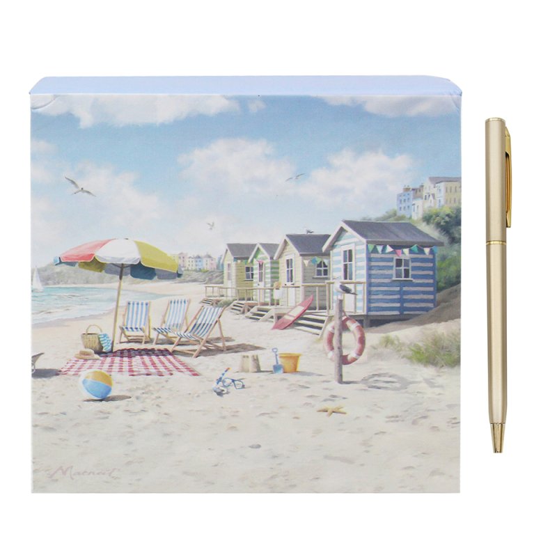 lesser & pavey SANDY BEACH MEMO PAD LP96879