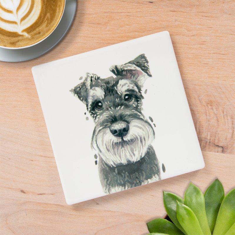 lesser & pavey SCHNAUZER COASTER LP34273