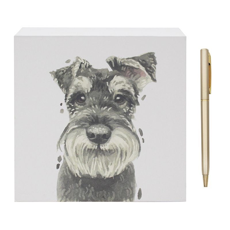 Lesser & Pavey SCHNAUZER MEMO BLOCK LP75174