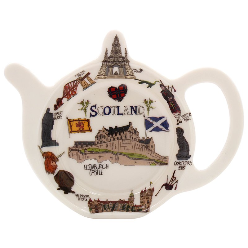 Lesser & Pavey SCOTTISH SKETCH TEABAG TIDY LP72725