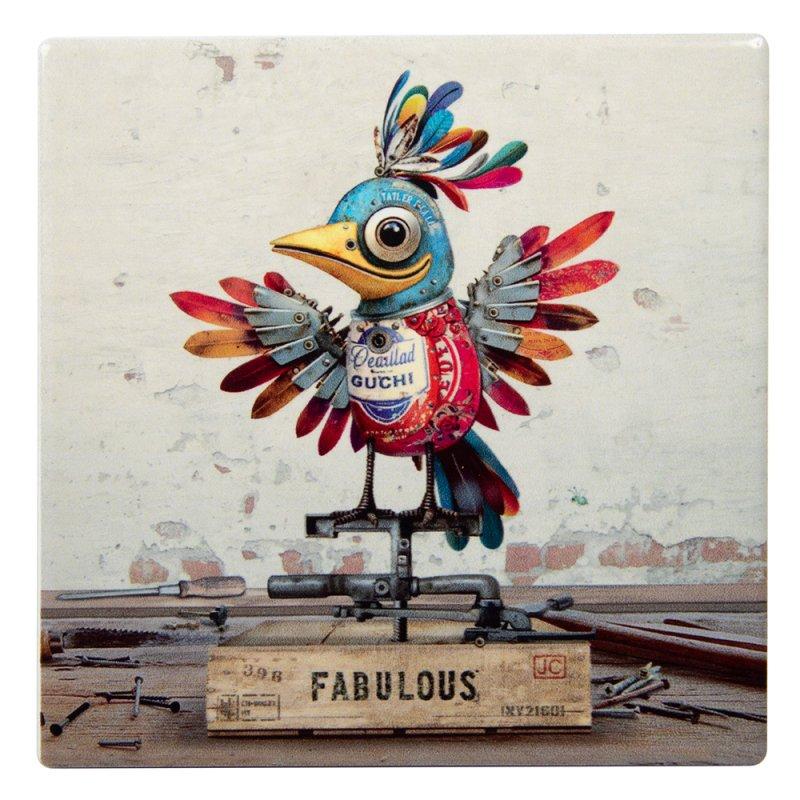 Lesser & Pavey SCRAP BIRD COASTER LP34250