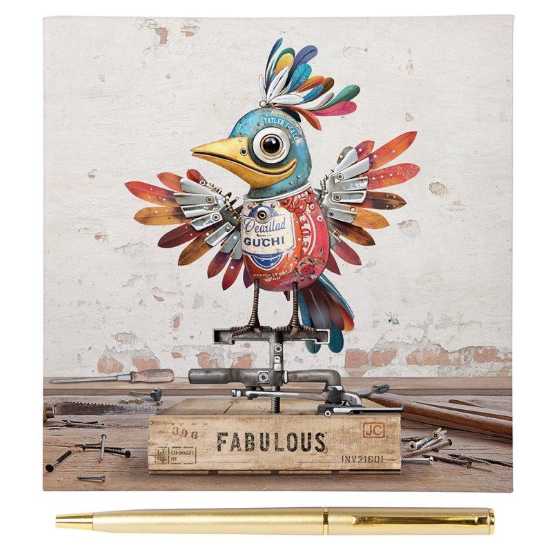 Lesser & Pavey SCRAP BIRD MEMO PAD LP75205