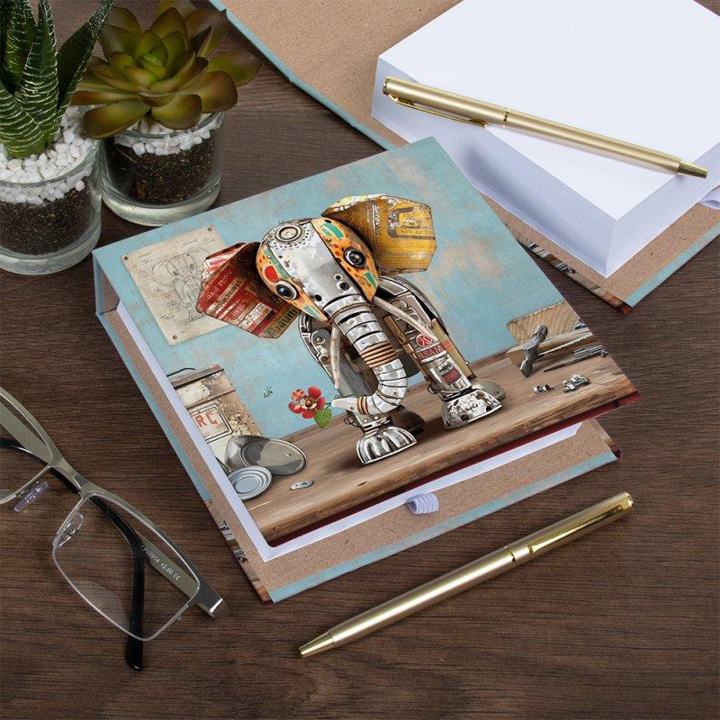 lesser & pavey SCRAP ELEPHANT MEMO PAD LP75211