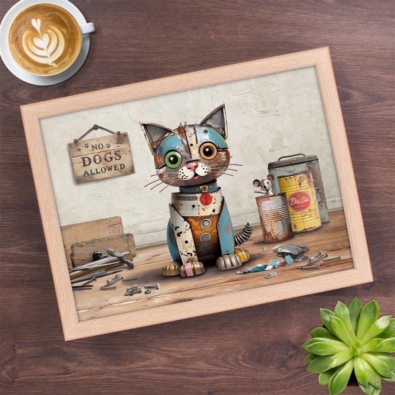 lesser & pavey SCRAP KITTEN LAPTRAY LP75215