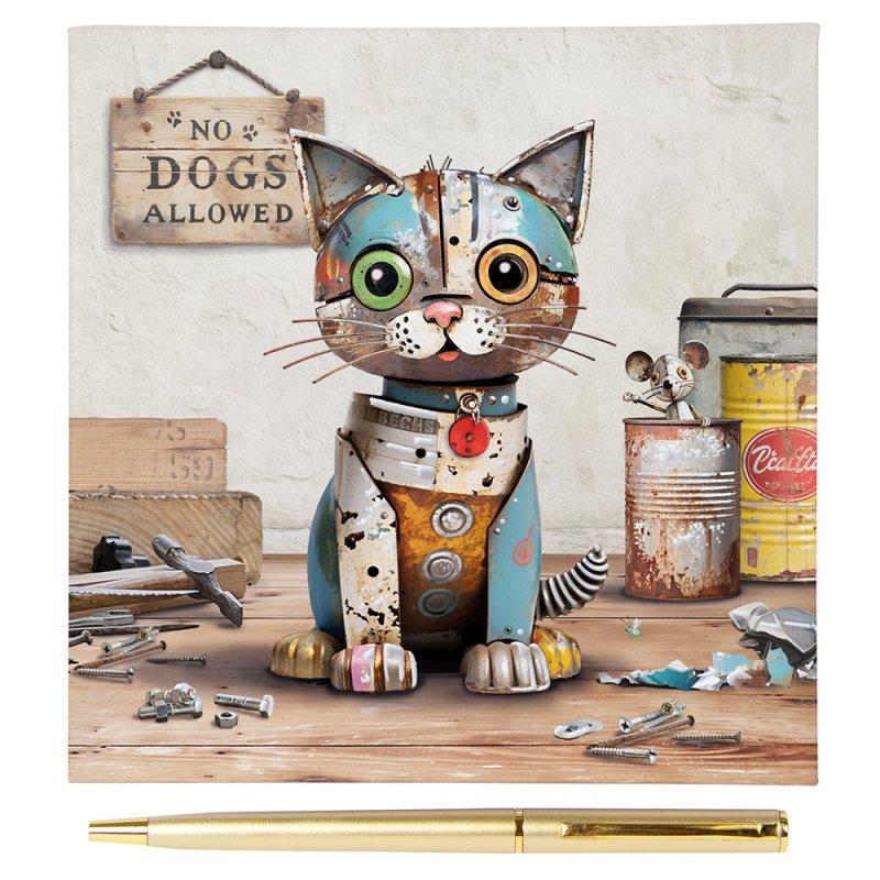 Lesser & Pavey SCRAP KITTEN MEMO PAD LP75207