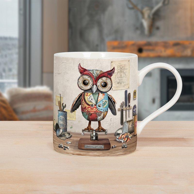 lesser & pavey SCRAP OWL MUG LP34245