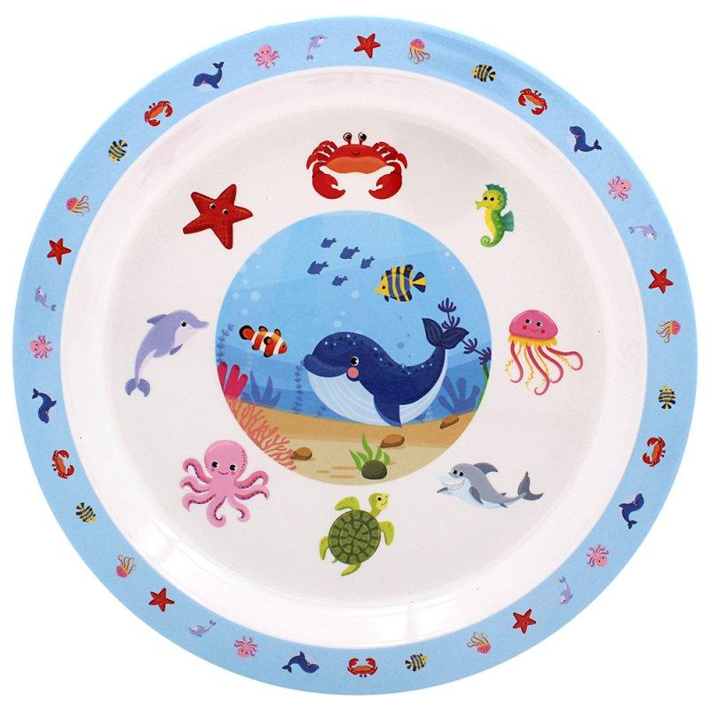 lesser & pavey SEA LIFE PLATE LP74254