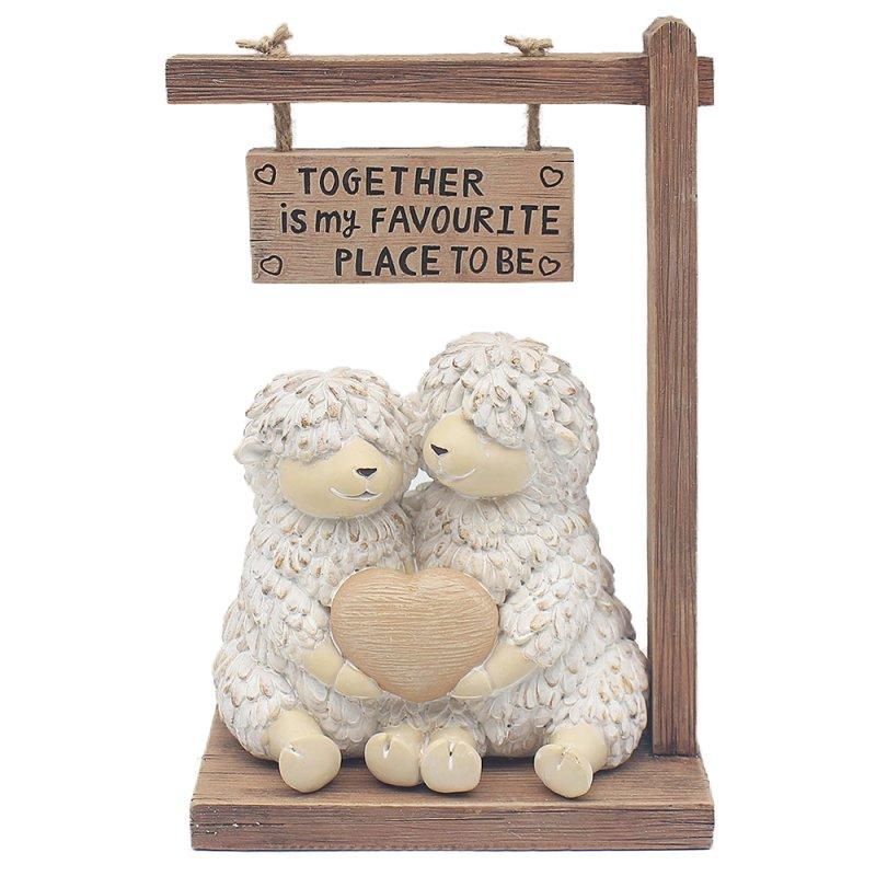 lesser & pavey SHAGGY SHEEP FAVOURITE PLACE LP75027