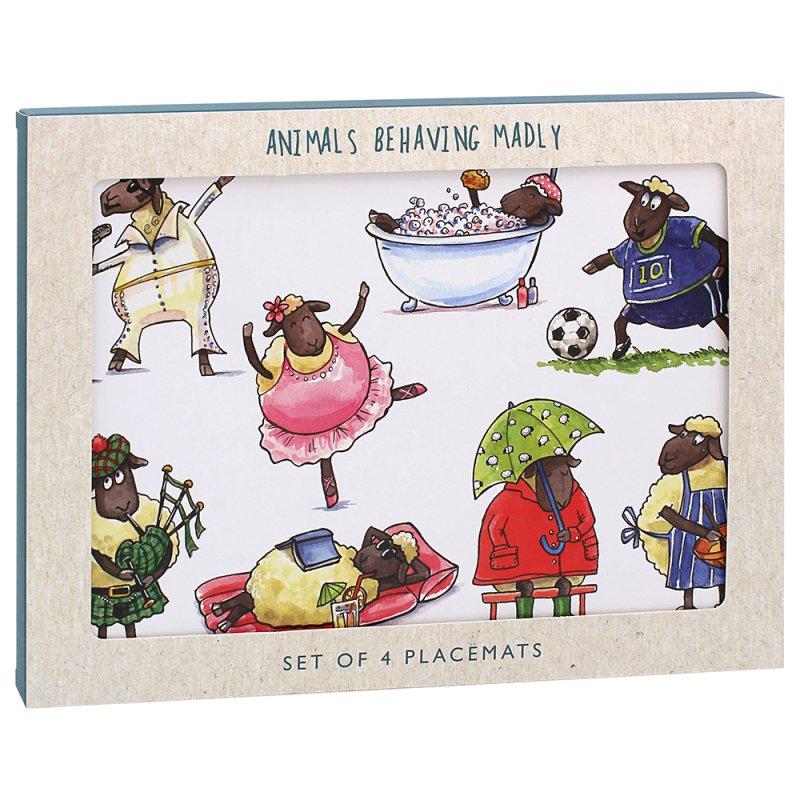 Lesser & Pavey SHEEP PLACEMATS SET 4 LP96297