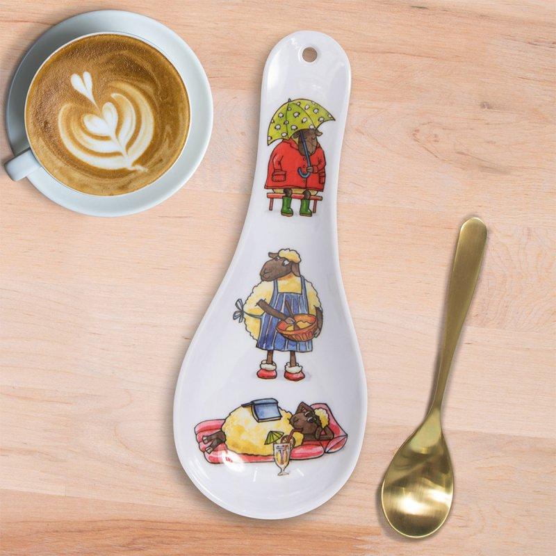 lesser & pavey SHEEP SPOON REST LP96301