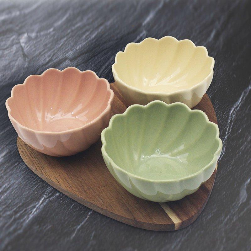 lesser & pavey SNACK BOWLS WOODEN TRAY LP74933