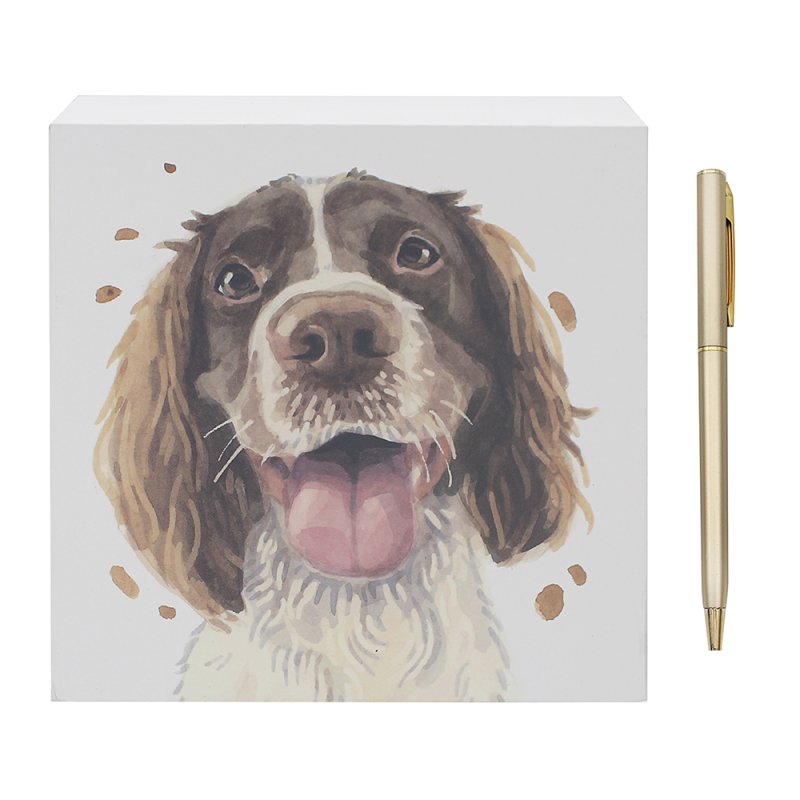 Lesser & Pavey SPRINGER SPANIEL MEMO BLOCK LP75171