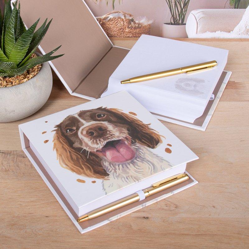 lesser & pavey SPRINGER SPANIEL MEMO BLOCK LP75171