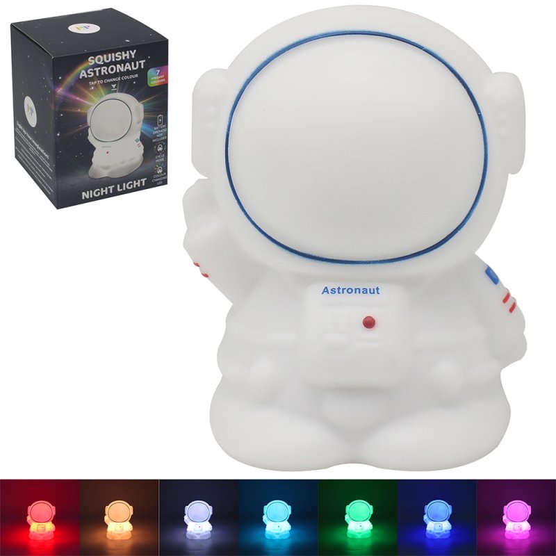 Lesser & Pavey SQUISHY SPACEMAN NIGHTLIGHT LP74917