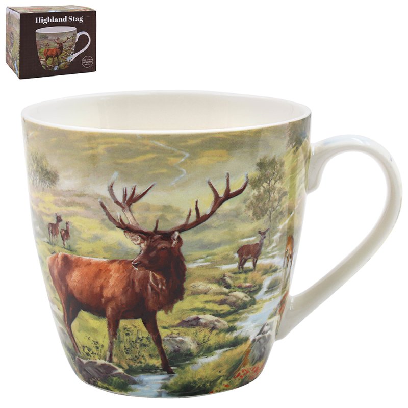 Lesser & Pavey STAG BREAKFAST MUG LP96534