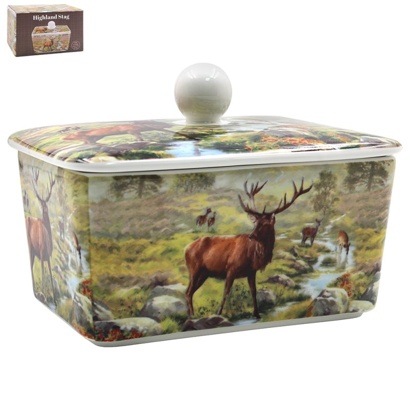 Lesser & Pavey STAG BUTTER DISH LP96537