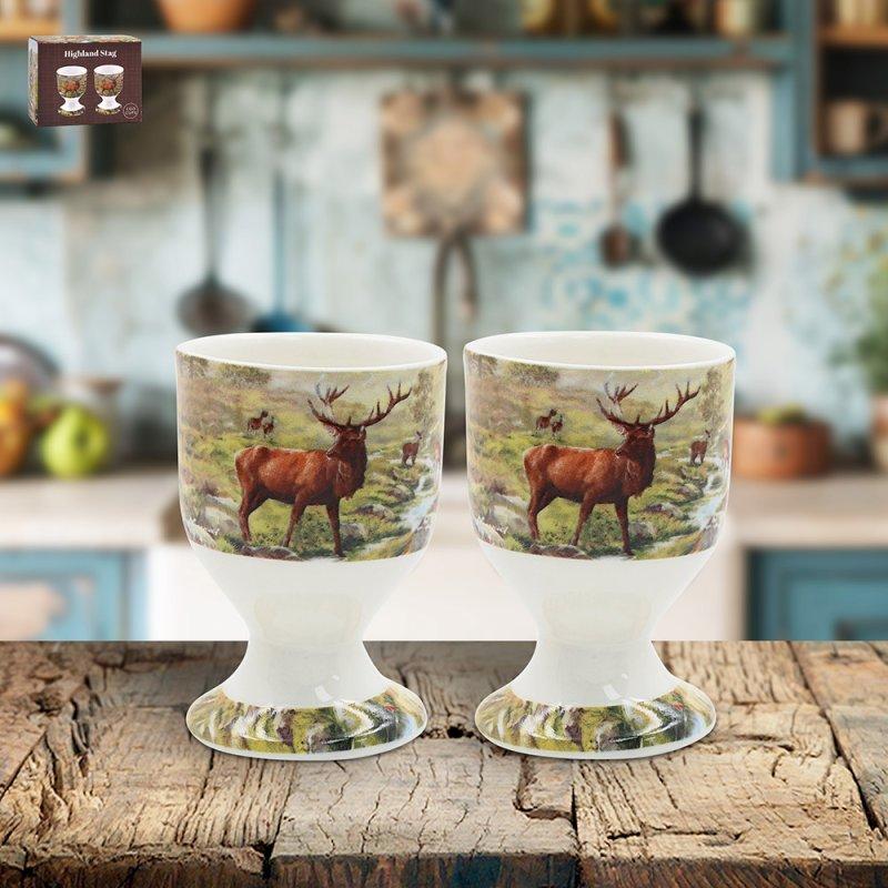 lesser & pavey STAG EGG CUPS LP96539