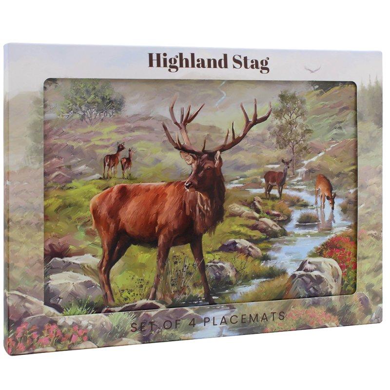 Lesser & Pavey STAG PLACEMATS SET 4 LP96541