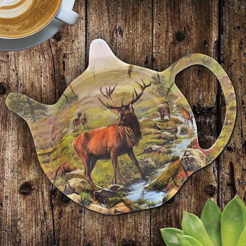 lesser & pavey STAG TEABAG TIDY LP96545