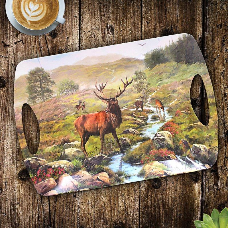 lesser & pavey STAG TRAY LARGE LP96544